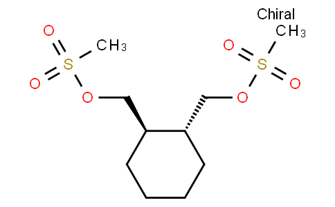 91405 - [(1R,2R)-2-(methylsulfonyloxymethyl)cyclohexyl]methyl methanesulfonate